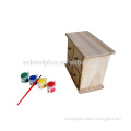 DIY Wooden jewelry box drawing educational toys